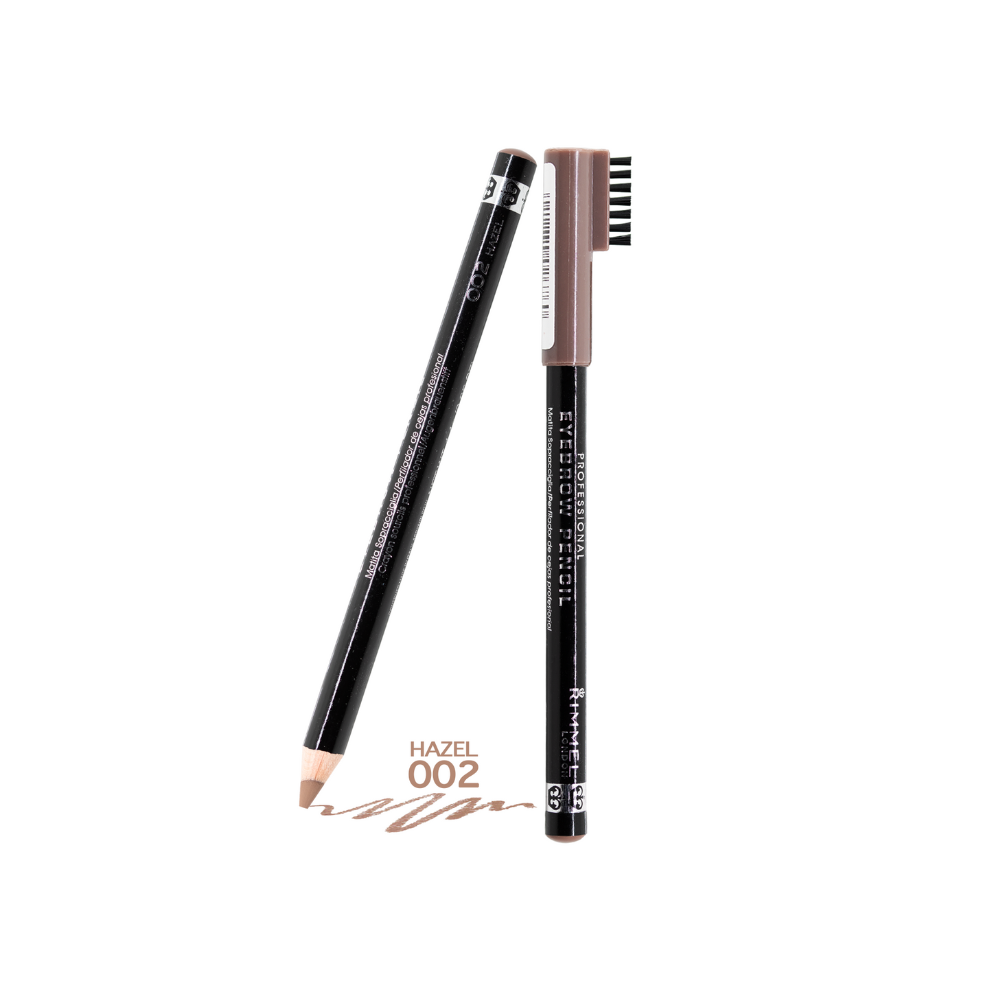 RIMMEL LONDON PROFESSIONAL EYEBROW PENCIL #002 HAZEL 1.4G