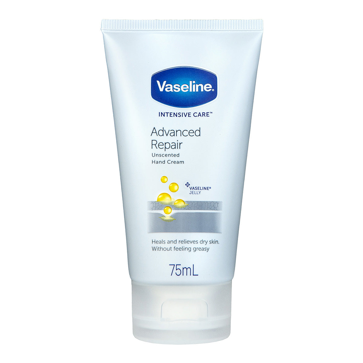 Vaseline Intensive Care Advanced Repair Unscented Hand Cream 75mL