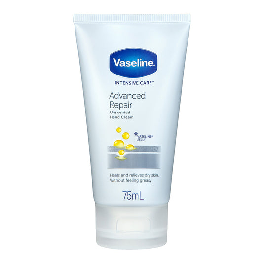 Vaseline Intensive Care Advanced Repair Unscented Hand Cream 75mL