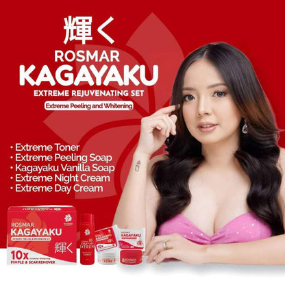 Rosmar Kagayaku Extreme Peeling & Whitening Kit