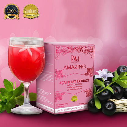 Amazing Acai Berry Extract with Collagen and Bacopa Monnieri