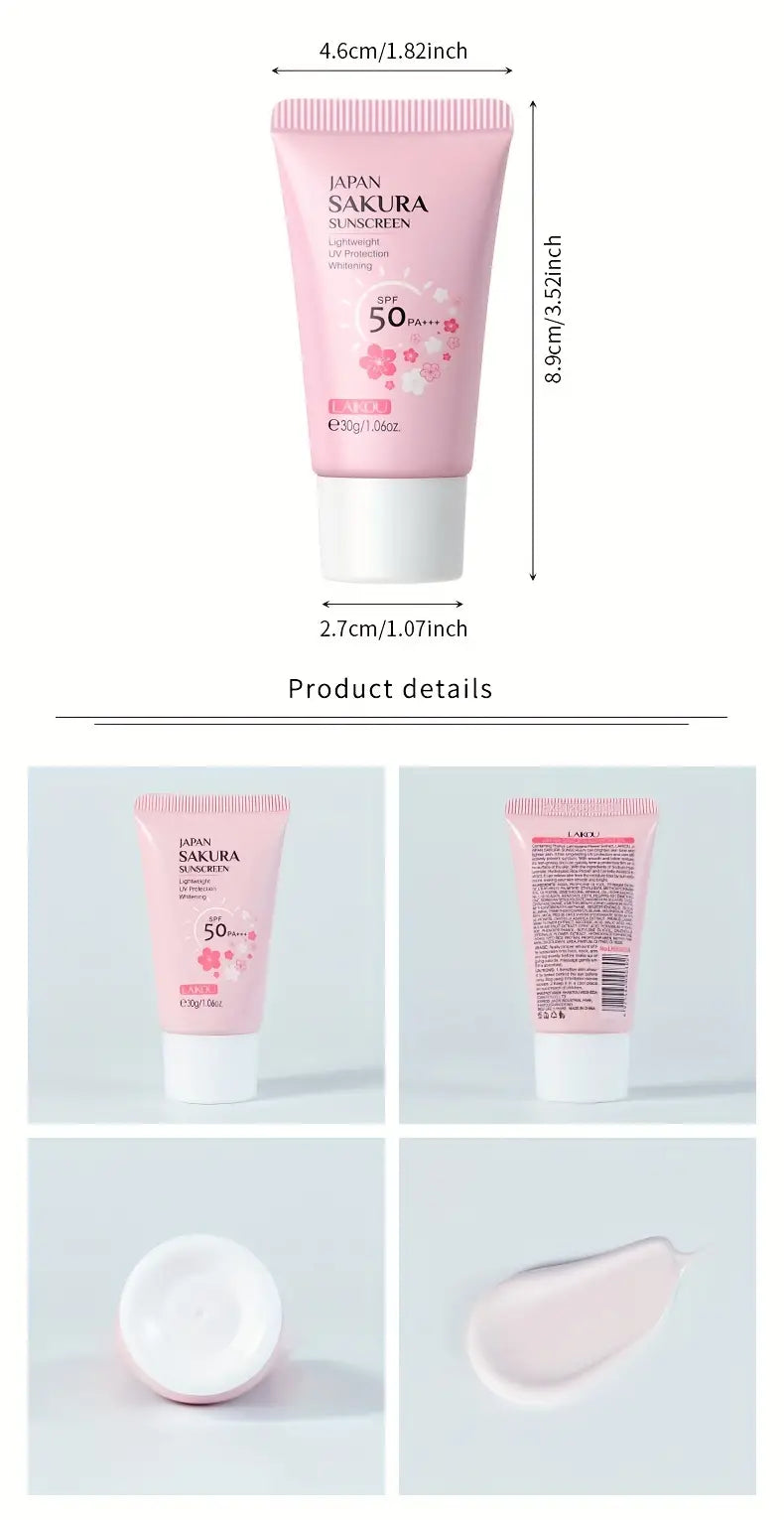 JAPAN SAKURA SUNSCREEN SPF50 PA+++ 30g