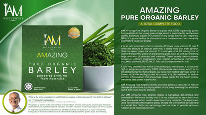 Amazing Pure Organic Barley Powdered Drink