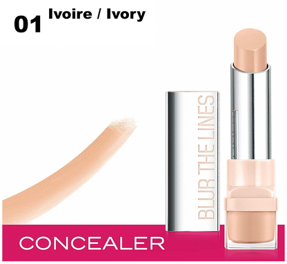 Bourjois Blur The Lines - Concealer, 01 Ivory