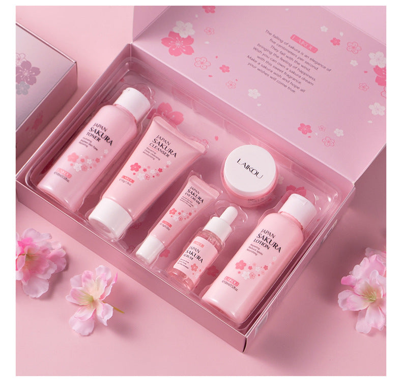 Japan Sakura Skincare 6pcs/Set