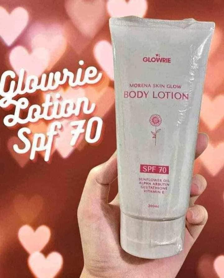 GLOWRIE MORENA SKIN GLOW BODY LOTION SPF 70