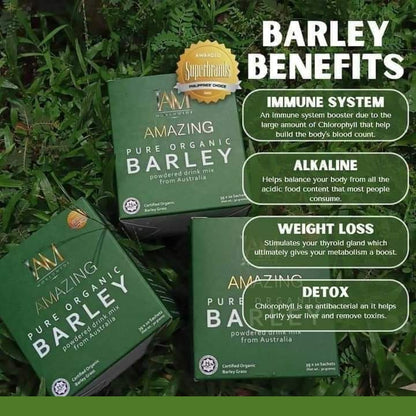 Amazing Pure Organic Barley Powdered Drink