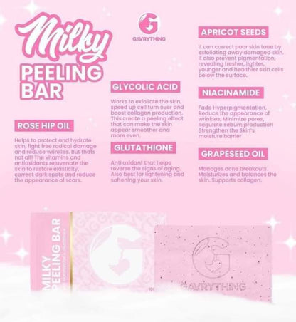 Gavrything MILKY PEELING BAR SOAP 100g