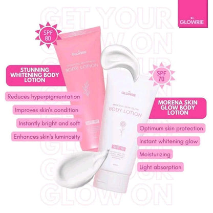 GLOWRIE MORENA SKIN GLOW BODY LOTION SPF 70