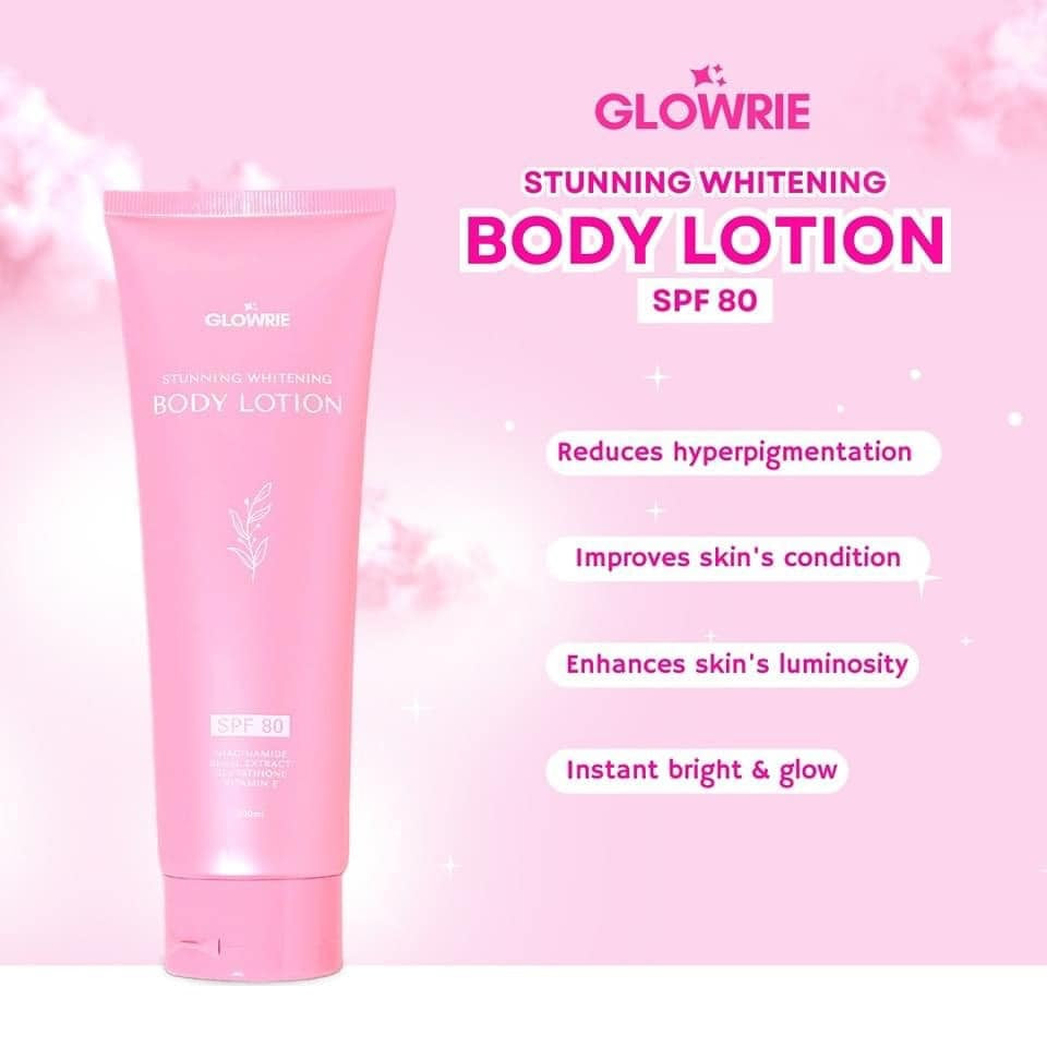 GLOWRIE SKIN GLOW WHITENING LOTION SPF80