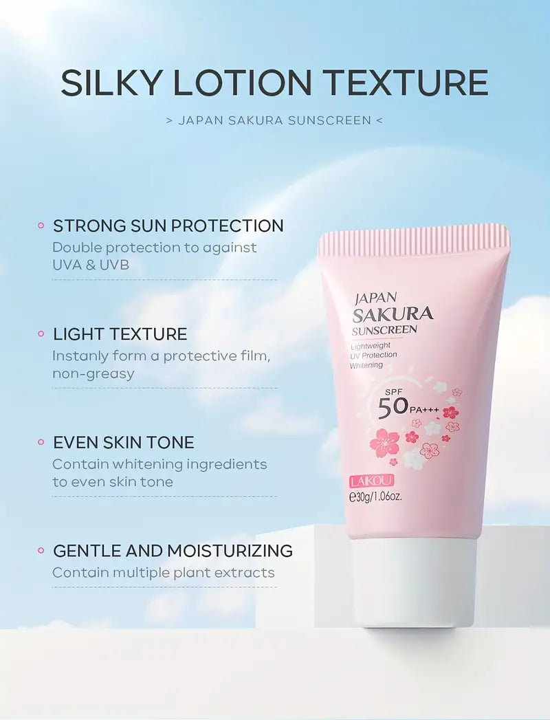 JAPAN SAKURA SUNSCREEN SPF50 PA+++ 30g