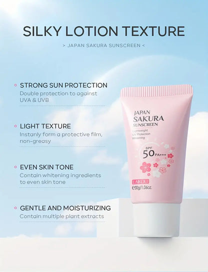 JAPAN SAKURA SUNSCREEN SPF50 PA+++ 30g