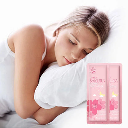 Laikou Japan SAKURA SLEEPING MASK | Moisturizing, Repairing, Brightening 3g