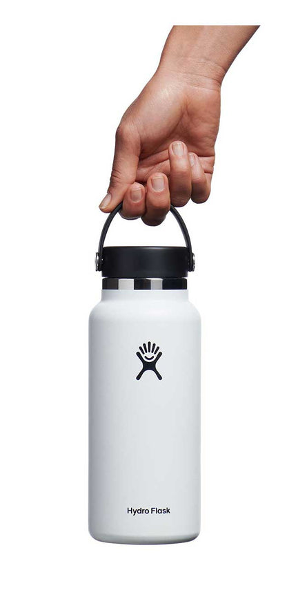 HYDRO FLASK - VACUUM BOTTLE WIDE MOUTH 32oz (946ml) | Colder.Hotter.Longer.