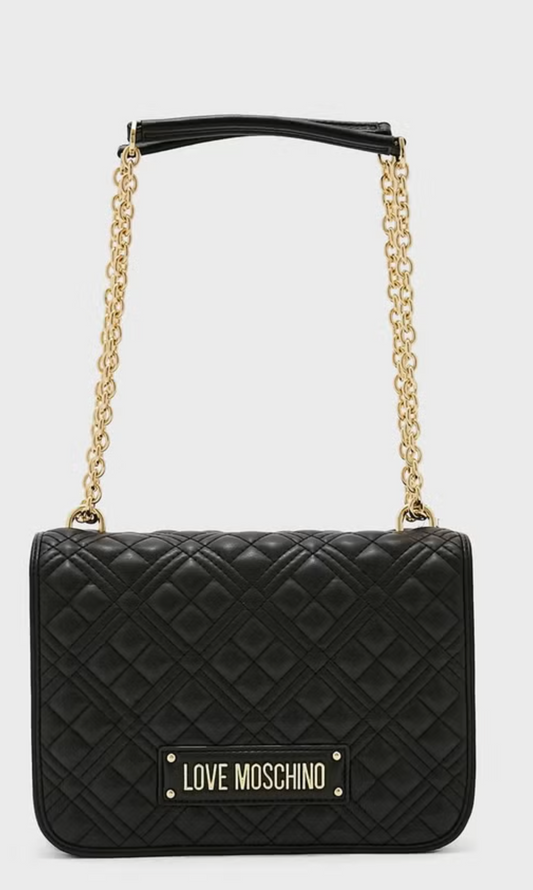 LOVE MOSCHINO Quilted Chain Strap Shoulder Bag