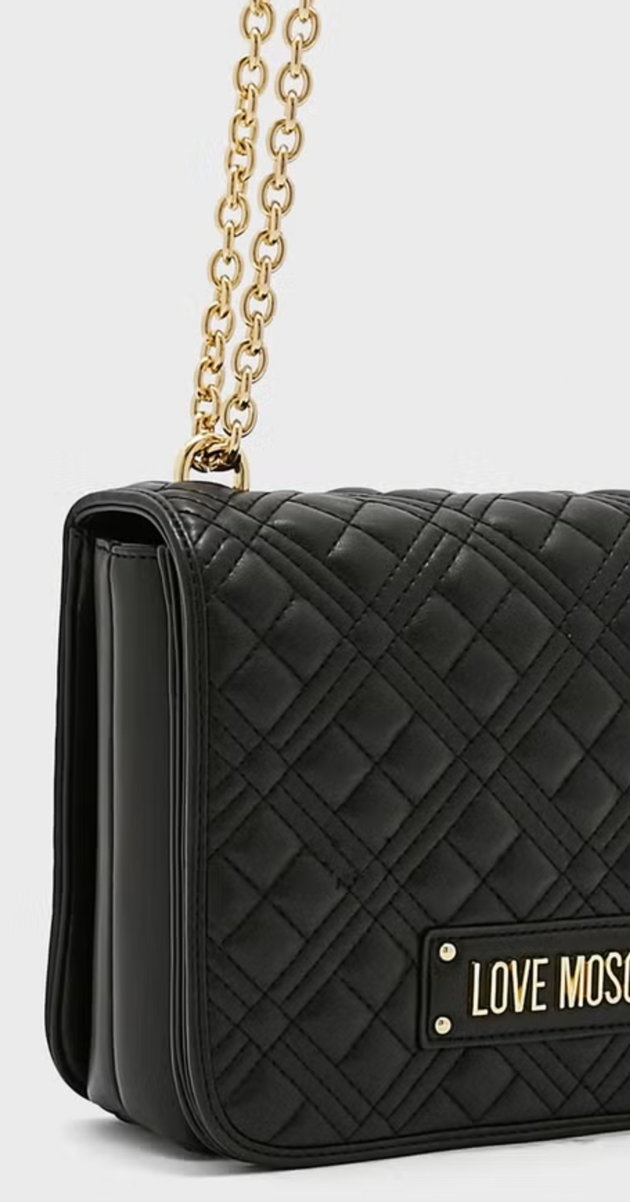 LOVE MOSCHINO Quilted Chain Strap Shoulder Bag