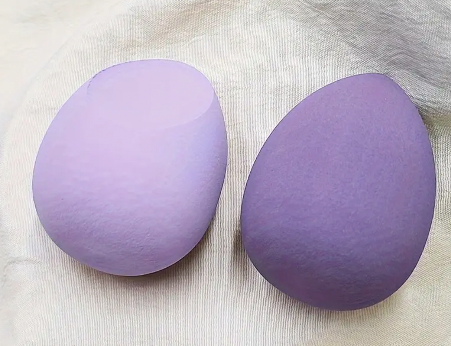 4Pack Purple Makeup Blender Sponges Set